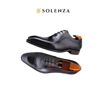 Calfskin Black Cap Toe