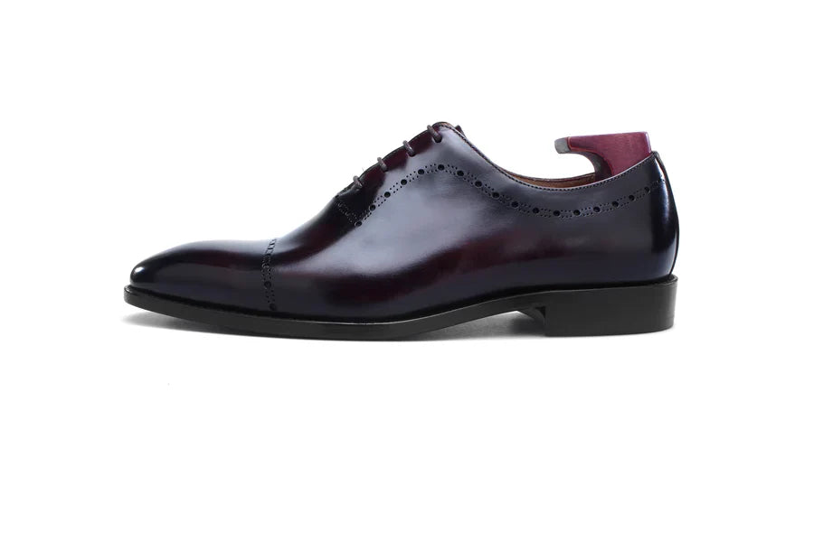 Luxury Cap Toe Oxford Handmade Shoe