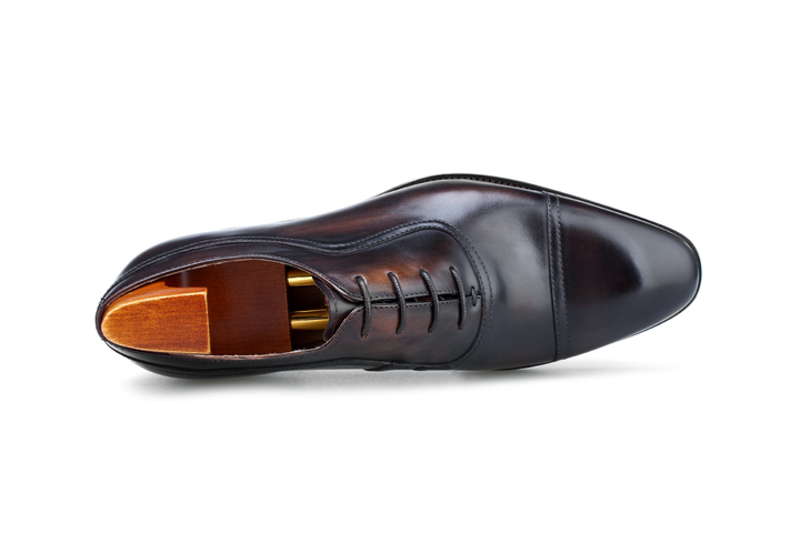 Luxury Handmade Calfskin Cap Toe Oxford