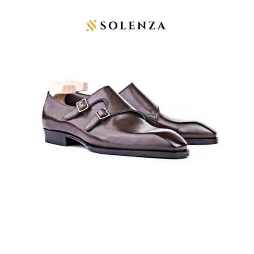 Luxury Double buckle monk