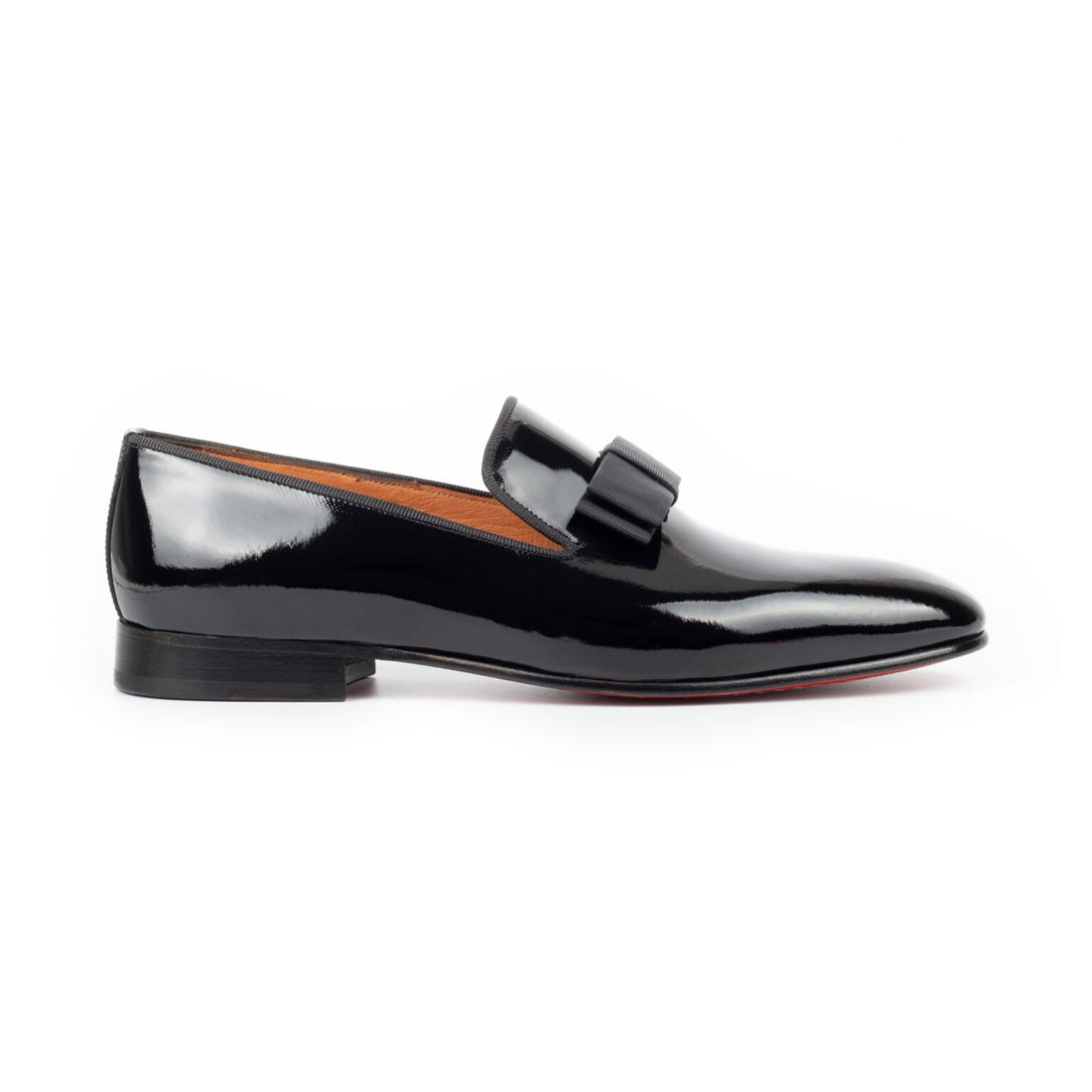 Luxurious Black Patent Opera Pump Loafer